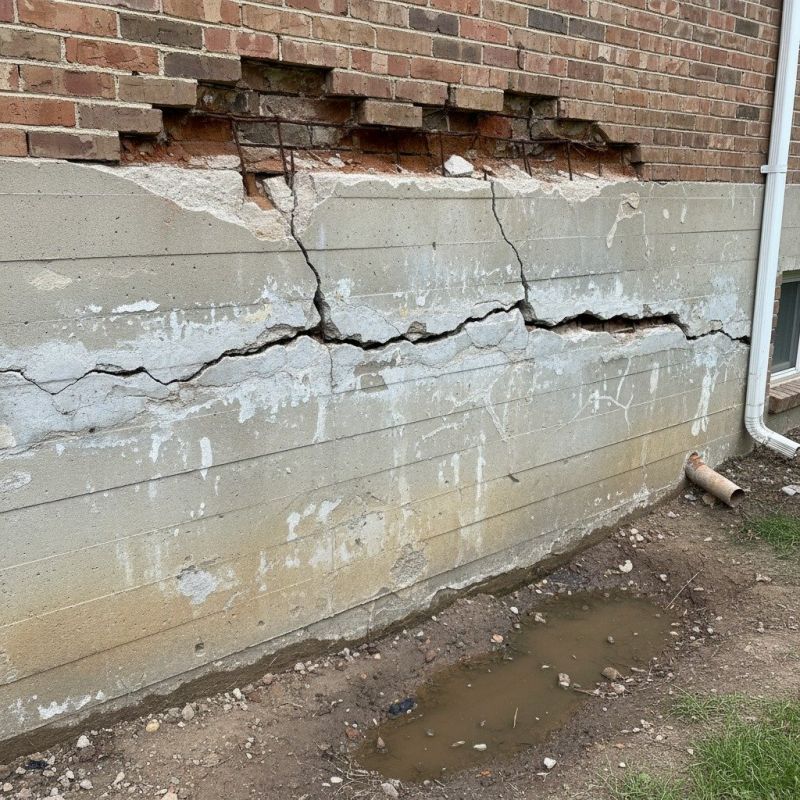 Structural Crack Repair in Washtenaw County, MI