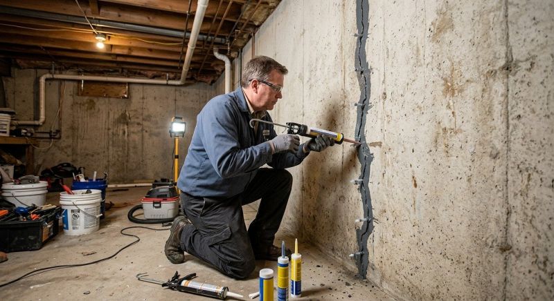 Structural Crack Repair in Washtenaw County, MI