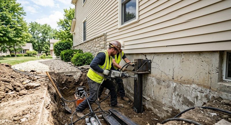 Structural Foundation Repair in Dearborn Heights, MI