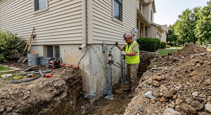 Structural Foundation Repair in Farmington, MI