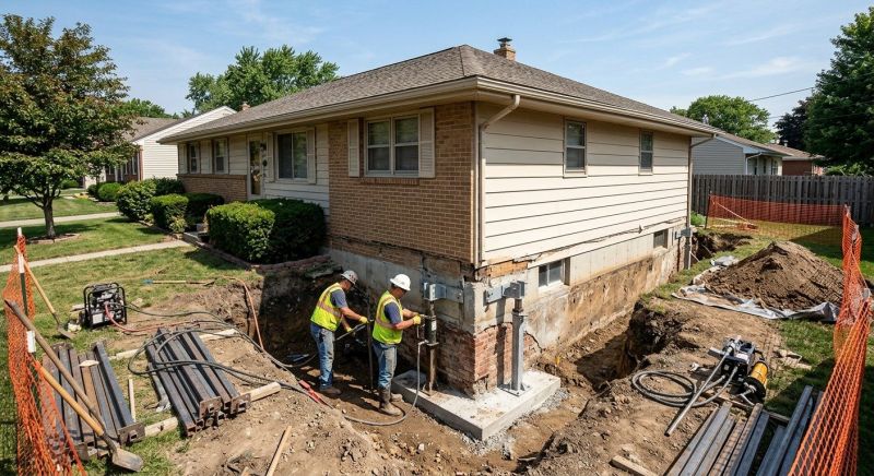 Structural Foundation Repair in Willis, MI