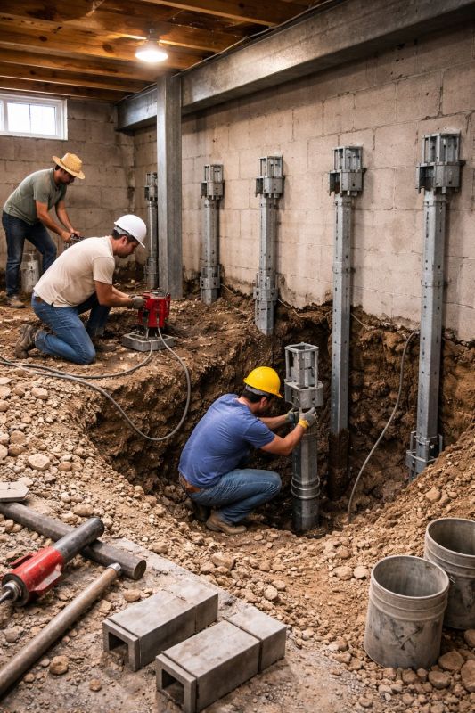 Structural Underpinning in Washtenaw County, MI