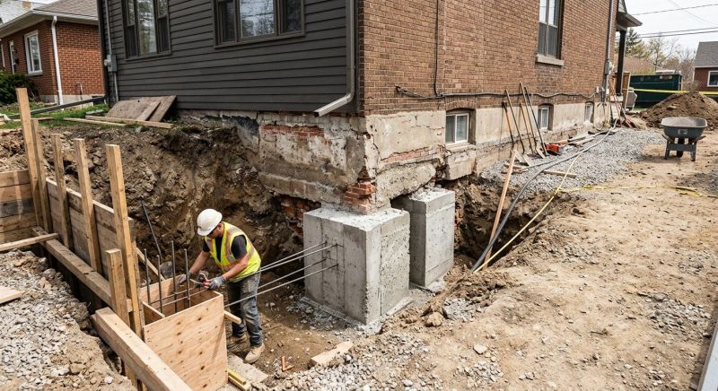 Structural Underpinning in Washtenaw County, MI