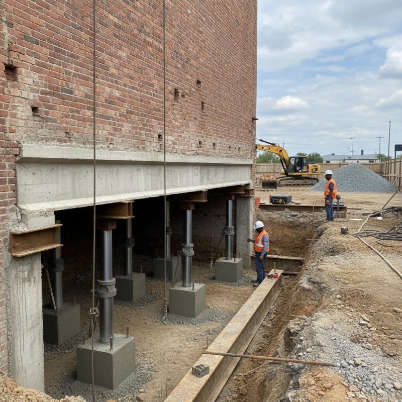 Structural Underpinning in Washtenaw County, MI