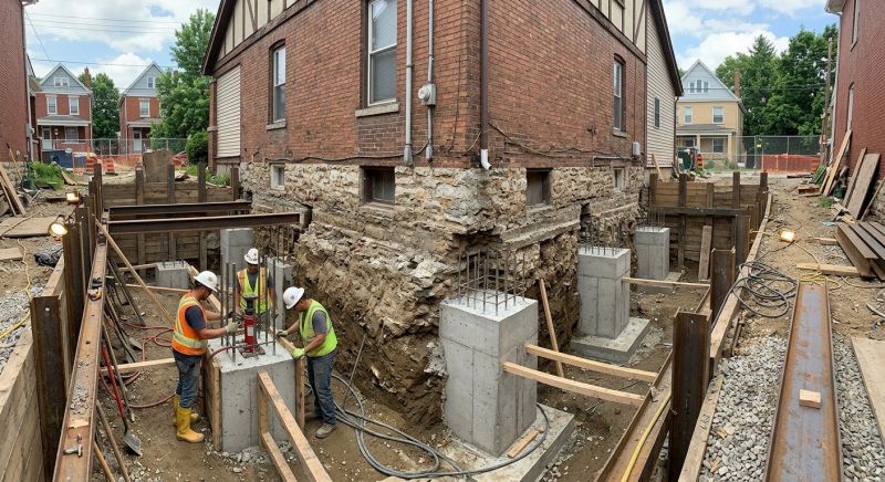 Structural Underpinning in Washtenaw County, MI