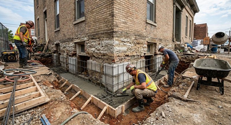 Underpinning Repair in Washtenaw County, MI