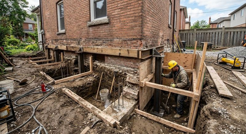 Underpinning Repair in Washtenaw County, MI